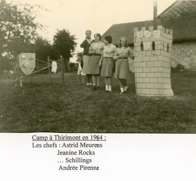 Camp "lutin" à Thirimont en 1964