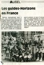 Les guides horizons en France en 1990