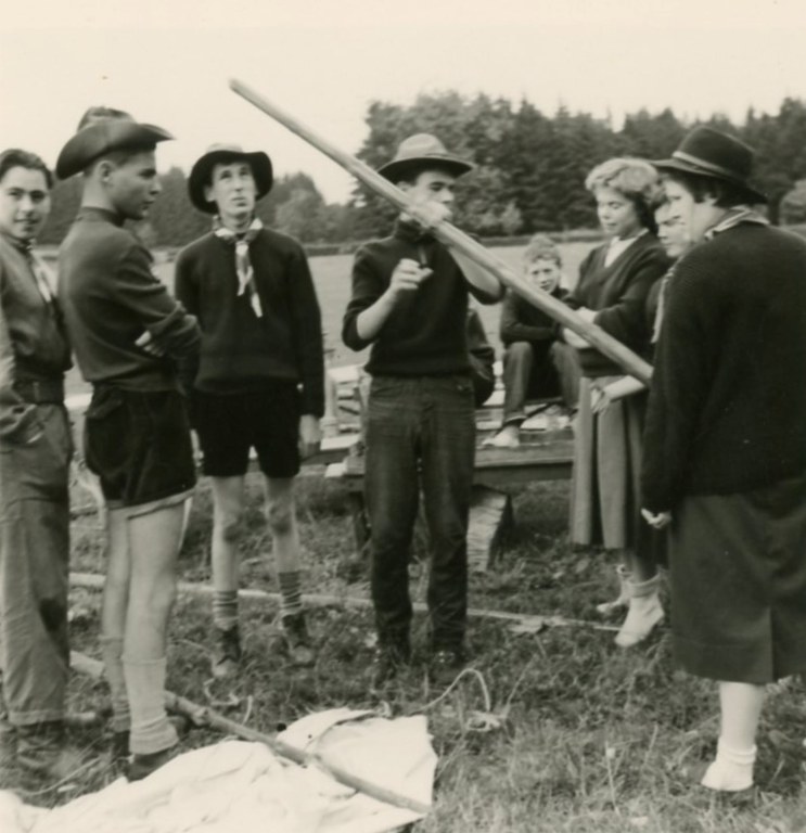 Unité scoute 1959 Camp à Ster - Piron Clairette029.jpg
