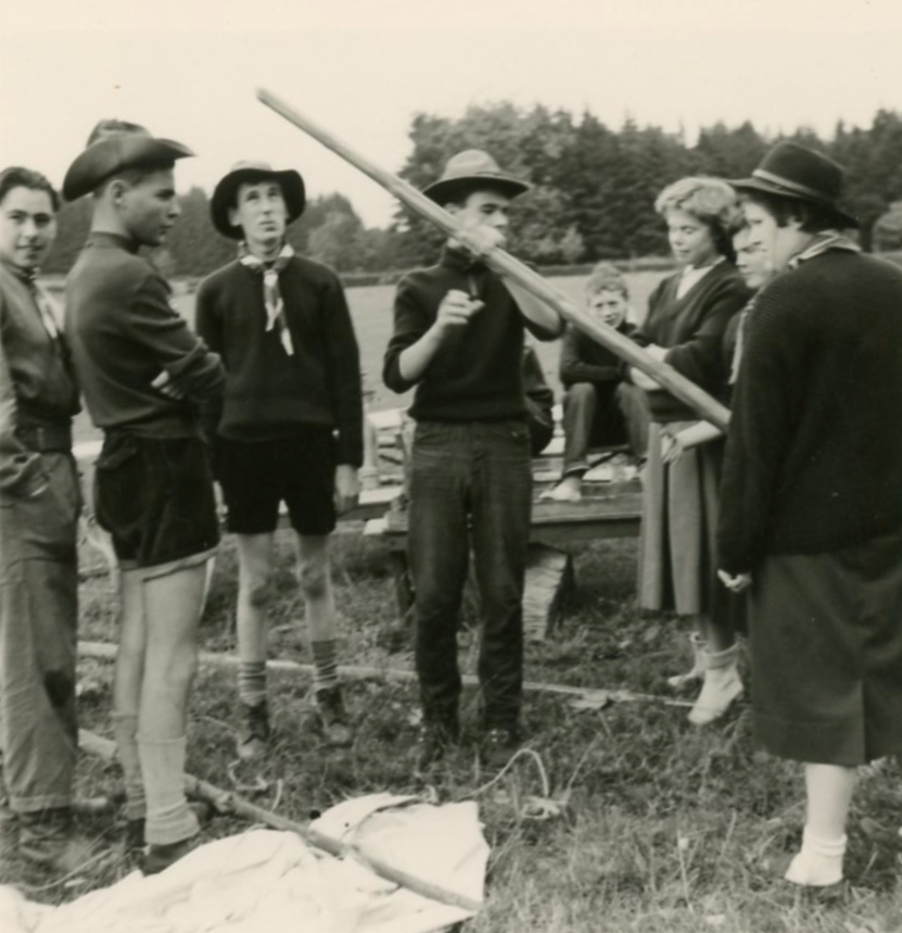 Unité scoute 1959 Camp à Ster - Piron Clairette029.jpg