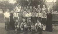 Unité scoute en 1945