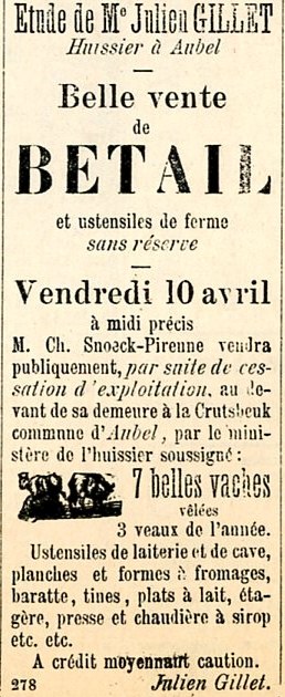 Vie quotidienne Journal d'Aubel 1891 - Haccour Christian002.jpg