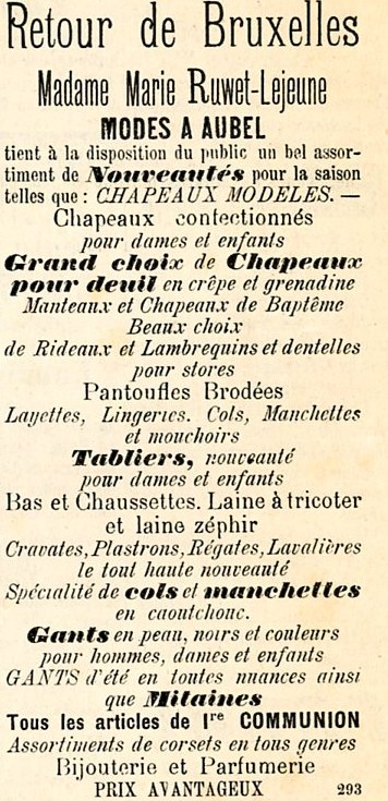 Vie quotidienne Journal d'Aubel 1891 - Haccour Christian003.jpg