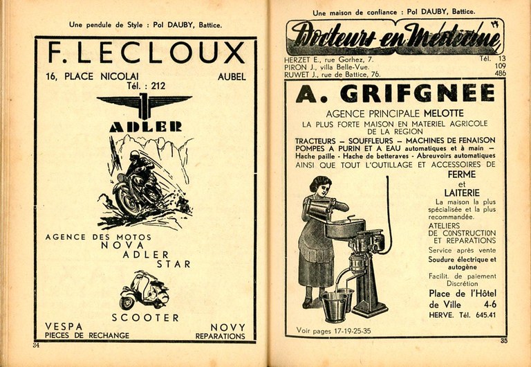 Livret Aubel Officiel Documentaire Commercial 1954-1955 - Malou Debiolles020.jpg