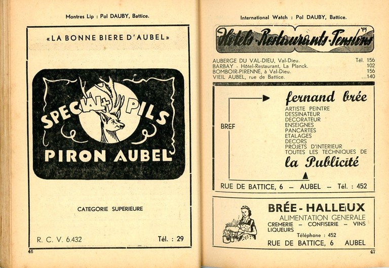 Livret Aubel Officiel Documentaire Commercial 1954-1955 - Malou Debiolles027.jpg