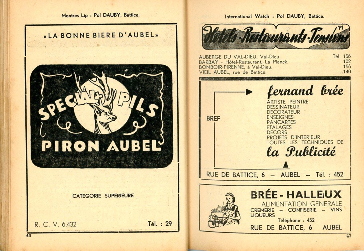 Livret Aubel Officiel Documentaire Commercial 1954-1955 - Malou Debiolles027.jpg