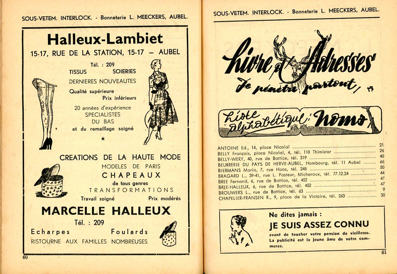 Livret Aubel Officiel Documentaire Commercial 1954-1955 - Malou Debiolles034.jpg