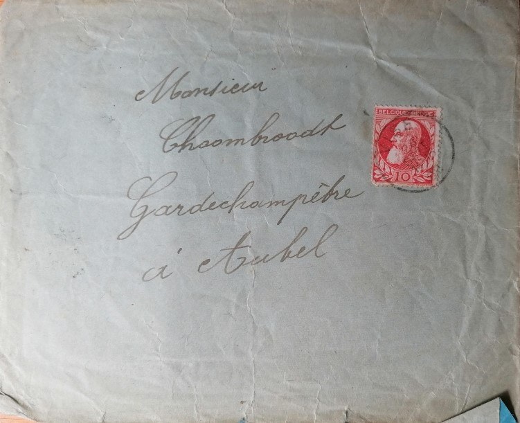 Vie quotidienne Service militaire Tirage de Priorité Enveloppe1 1908 - Christian Haccour.jpg