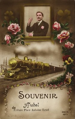 Souvenir de : "Friture" Place Antoine Ernst