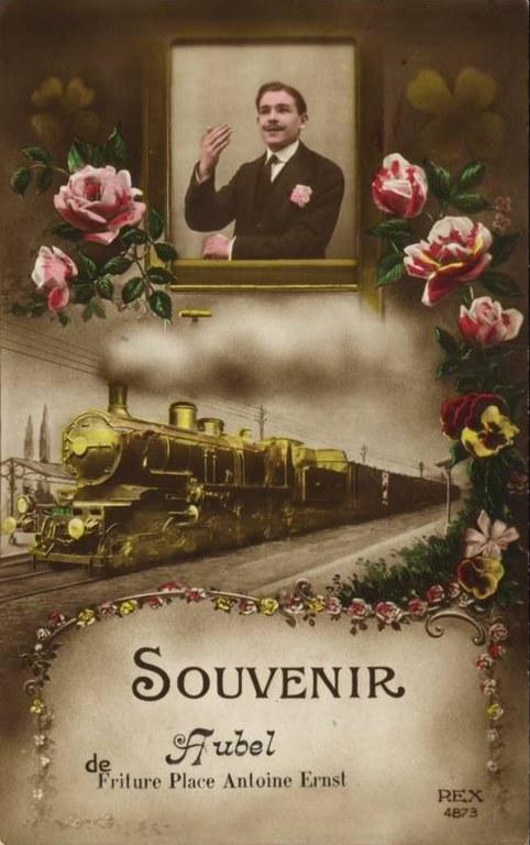 Souvenir de : "Friture" Place Antoine Ernst