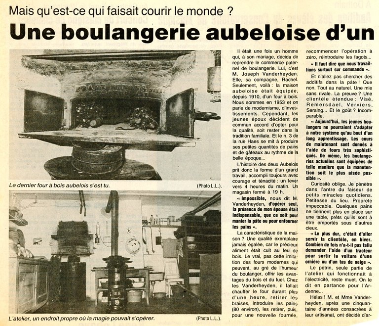 Vie quotidienne boulangerie Vanderheyden Jospeh rue Haes 1985 - Albert Mager122.jpg