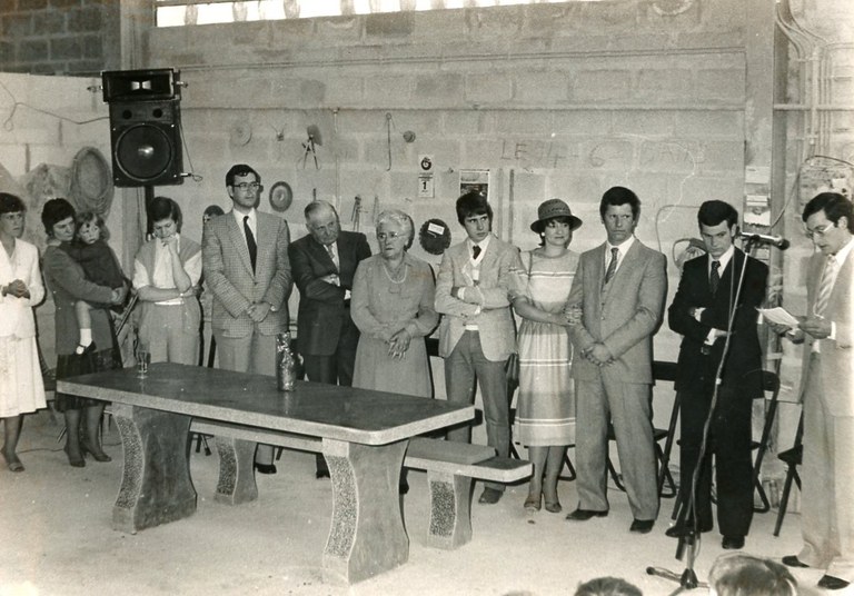 Le 50e anniversaire de la société Pesser, tailleurs de pierre