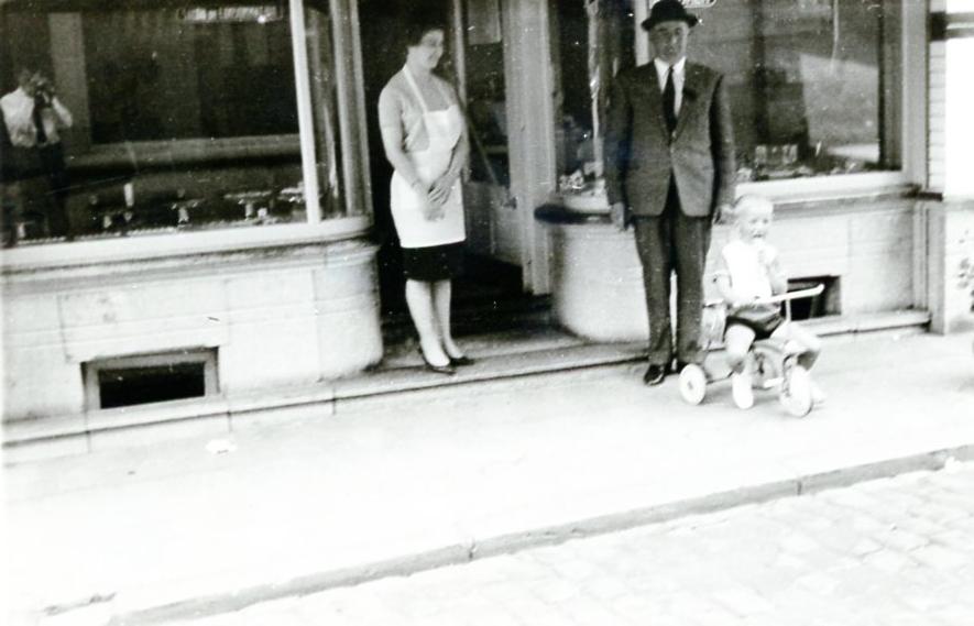 CP et Photos rue de la Station Magasin Proumen M Hougniet Années 60 - Marc Proumen044.jpg