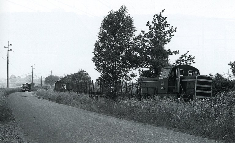 La ligne 38 route de Merckhof