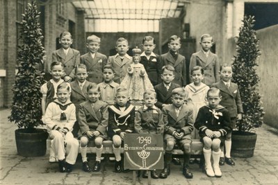 Premières communions en 1948