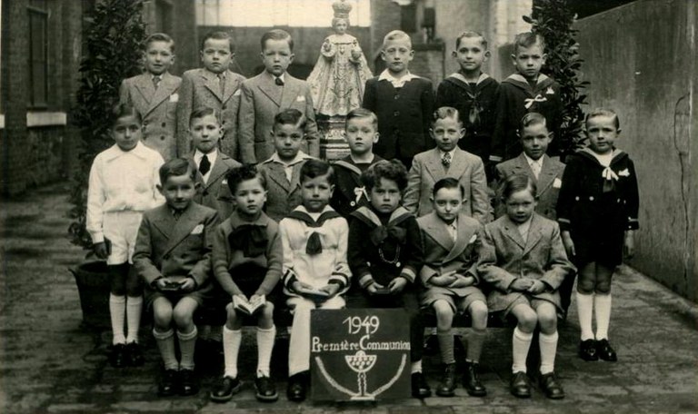 Premières communions en 1949