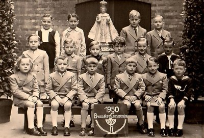 Premières communions en 1950