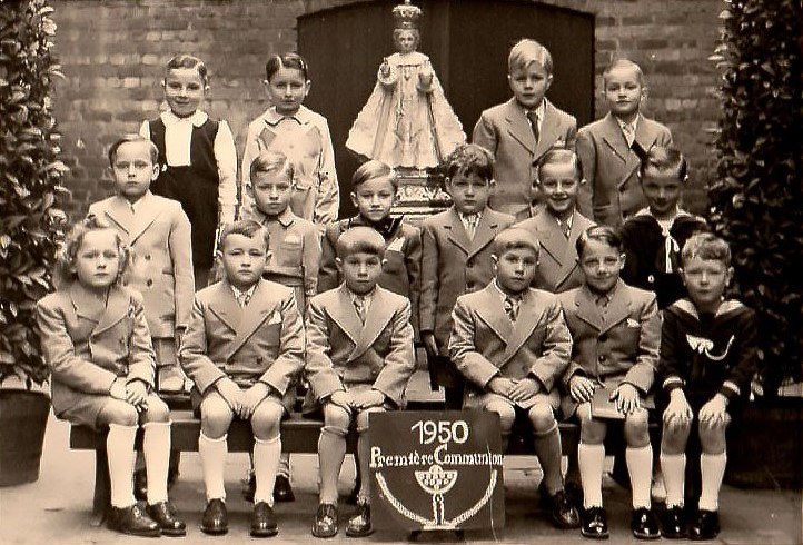 Premières communions en 1950