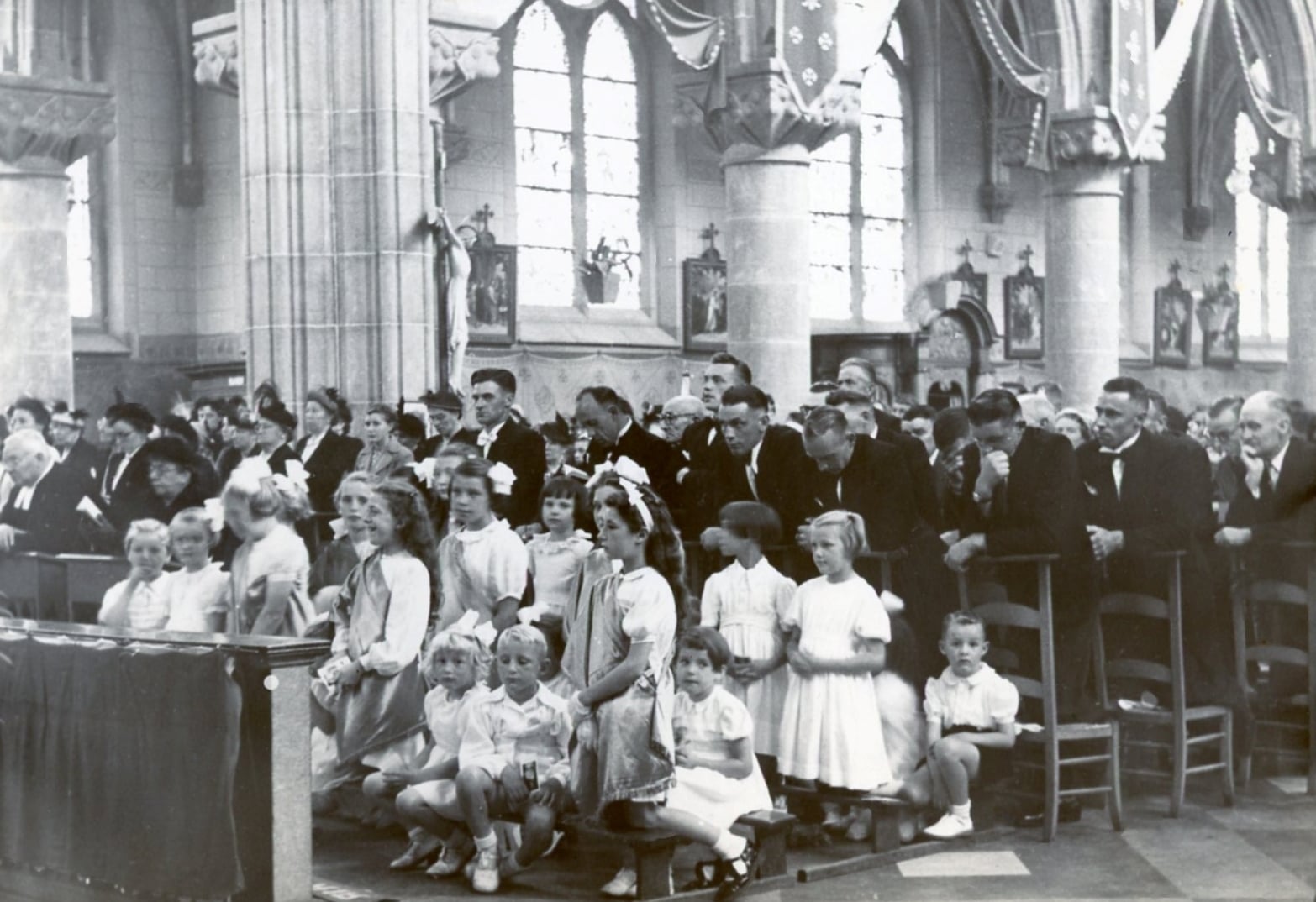 Première messe Beckers Jean Donsart août 1952 - Lecloux-Baltus Marie-Josée 024.jpg