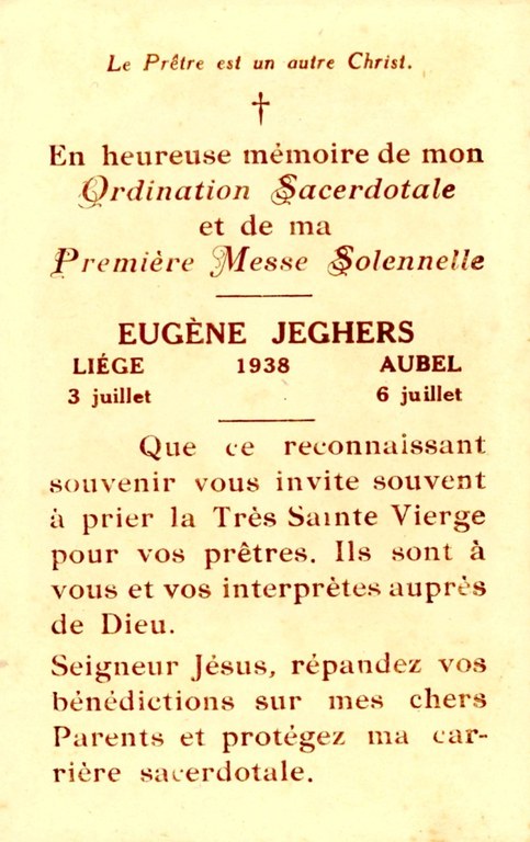 Première messe Jeghers Eugène 1938 - Lecloux-Baltus Marie-Josée 002.jpg