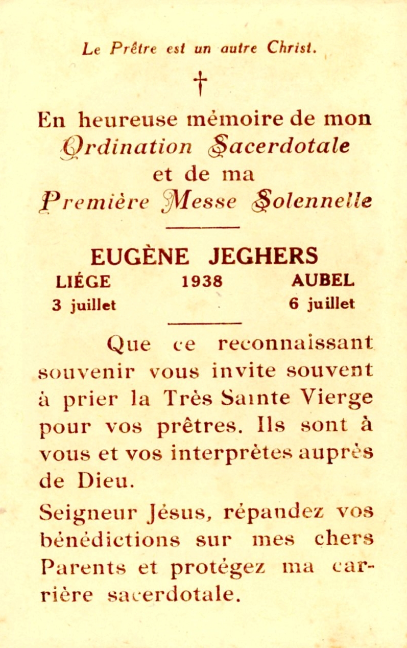 Première messe Jeghers Eugène 1938 - Lecloux-Baltus Marie-Josée 002.jpg