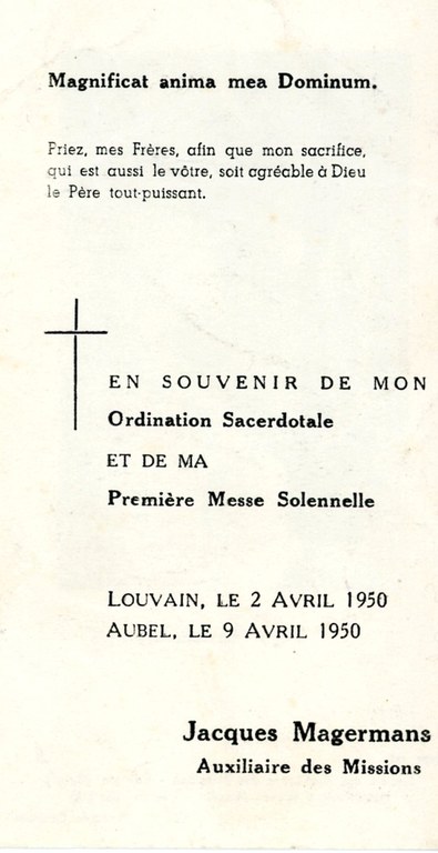 Première messe Magermans Jacques 1950 - Lecloux-Baltus Marie-Josée 002.jpg