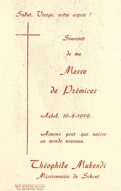 Première messe Mukendi Théophile 1959 - Lecloux-Baltus Marie-Josée 002.jpg