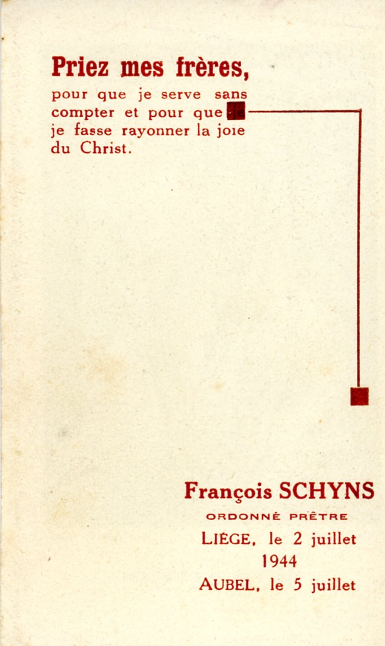 Première messe Schyns François 1945 - Lecloux-Baltus Marie-Josée 002.jpg