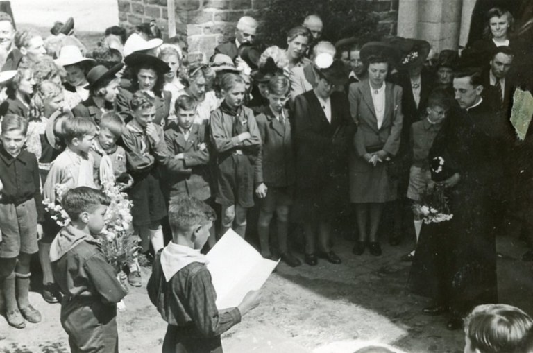 Première messe de Joseph Halleux
