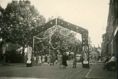 Le rosaire en 1949.