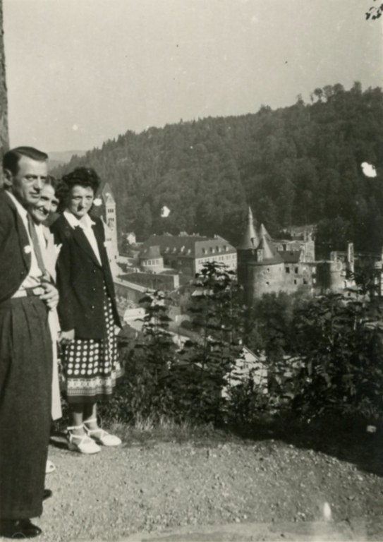 Rosaire 1949  Excursion au GD Luxembourg en remerciement aux participants Haccour Anne-Marie 065.jpg