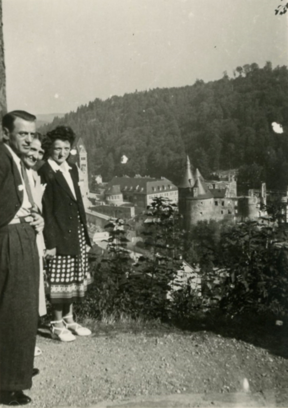 Rosaire 1949  Excursion au GD Luxembourg en remerciement aux participants Haccour Anne-Marie 065.jpg